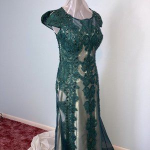 Lucky Emerald Gown